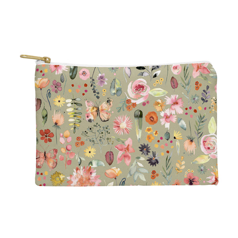 Ninola Design Countryside Colorful Plants Pouch