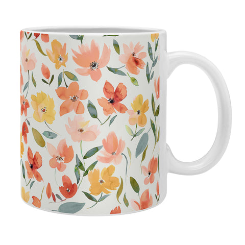 Ninola Design Countryside Fresh Flowers Coffee Mug
