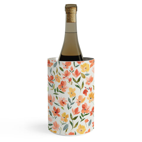 Ninola Design Countryside Fresh Flowers Wine Chiller