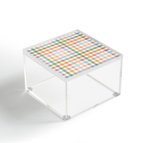 Ninola Design Countryside Gingham Picnic Acrylic Box