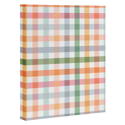 Ninola Design Countryside Gingham Picnic Art Canvas