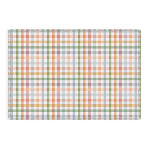 Ninola Design Countryside Gingham Picnic Outdoor Rug
