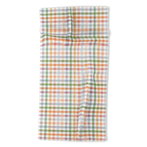 Ninola Design Countryside Gingham Picnic Beach Towel