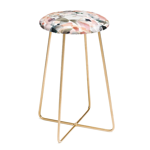 Ninola Design Crystals minerals Counter Stool