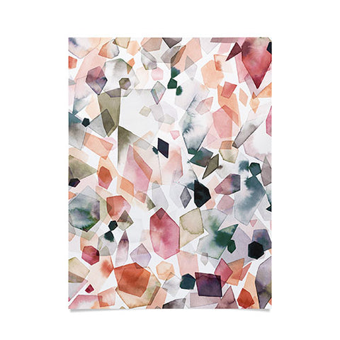 Ninola Design Crystals minerals Poster
