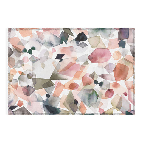 Ninola Design Crystals minerals Outdoor Rug