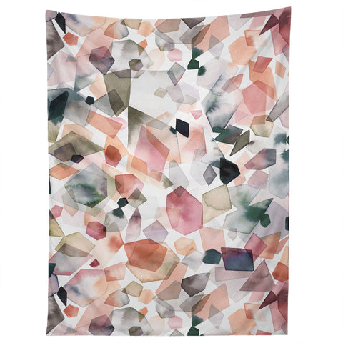 Ninola Design Crystals minerals Tapestry