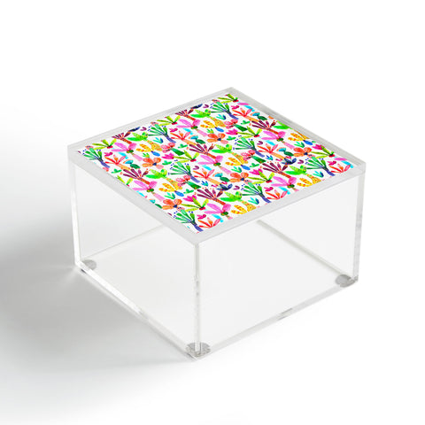 Ninola Design Cute and colorful tropical jungle Acrylic Box