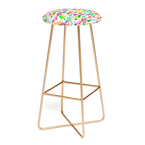 Ninola Design Cute and colorful tropical jungle Bar Stool
