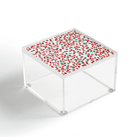 Ninola Design Cute Spring Ladybugs Acrylic Box