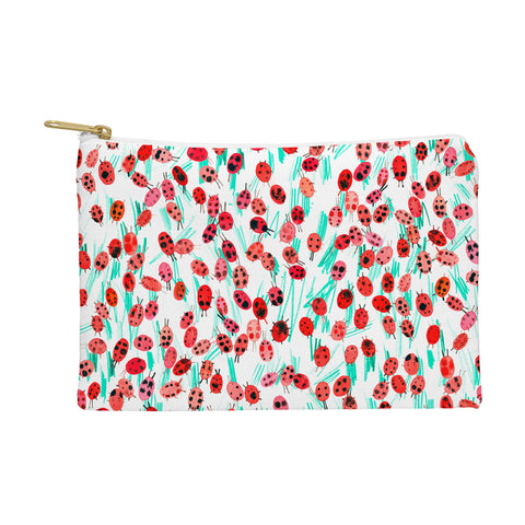 Ninola Design Cute Spring Ladybugs Pouch