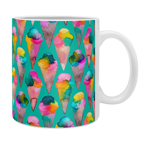 Ninola Design Cute Summer Sweet Ice Cream Cones Coffee Mug