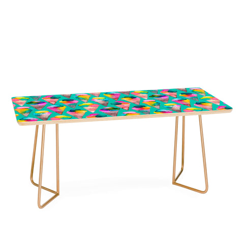Ninola Design Cute Summer Sweet Ice Cream Cones Coffee Table
