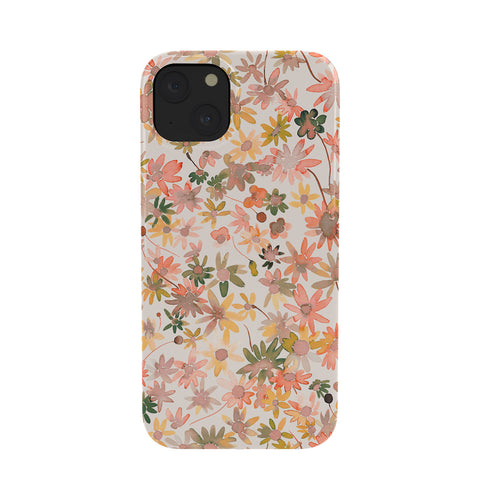 Ninola Design Daisies Countryside Coral Phone Case