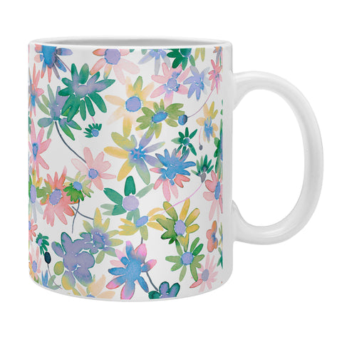 Ninola Design Daisies Spring blooms Coffee Mug