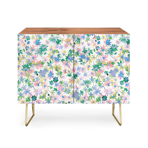 Ninola Design Daisies Spring blooms Credenza