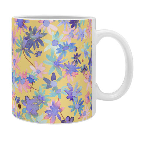 Ninola Design Daisies Spring Yellow Coffee Mug