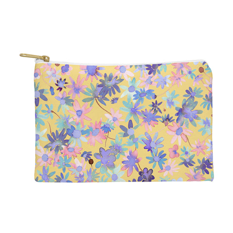 Ninola Design Daisies Spring Yellow Pouch