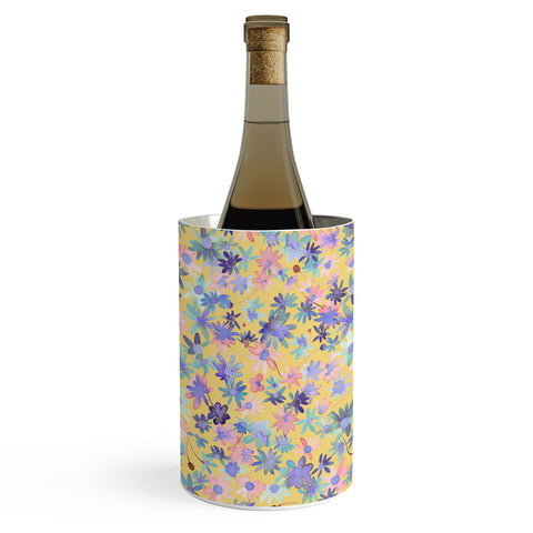 Ninola Design Daisies Spring Yellow Wine Chiller