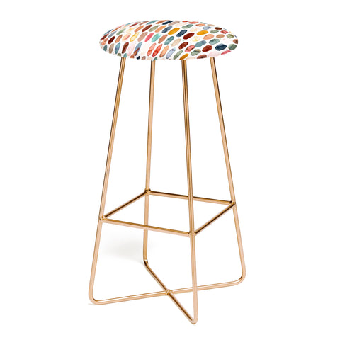 Ninola Design Dashes Mineral Bar Stool