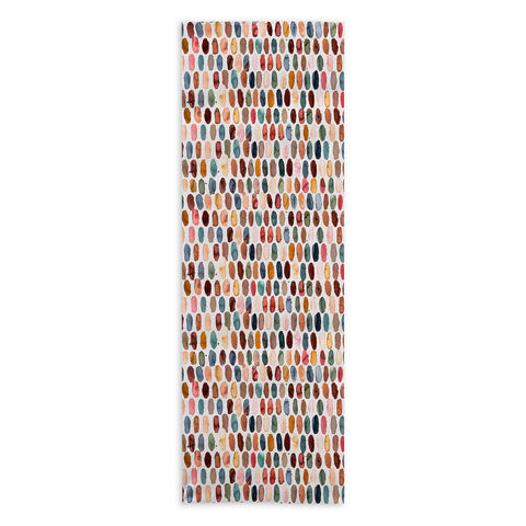 Ninola Design Dashes Mineral Yoga Towel