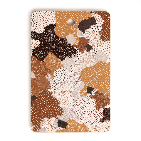 Ninola Design Desert dunes Terracota Cutting Board Rectangle