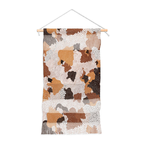 Ninola Design Desert dunes Terracota Wall Hanging Portrait