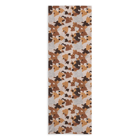 Ninola Design Desert dunes Terracota Yoga Towel