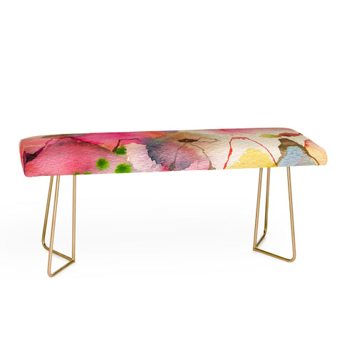 Ninola Design Dreamy imaginary mountains landscape Bench