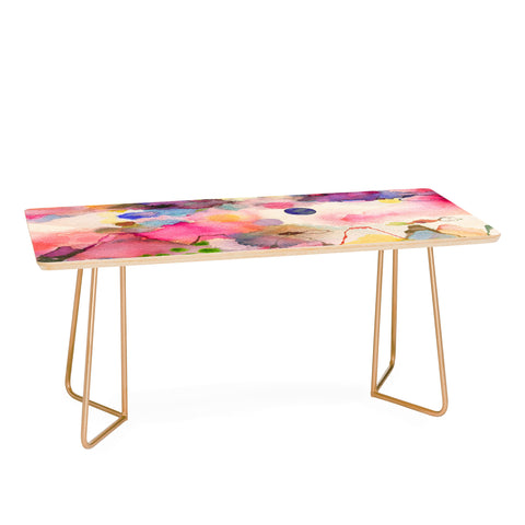 Ninola Design Dreamy imaginary mountains landscape Coffee Table