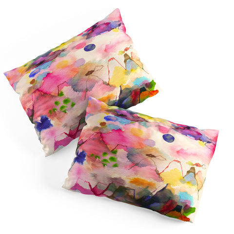 Ninola Design Dreamy imaginary mountains landscape Pillow Shams