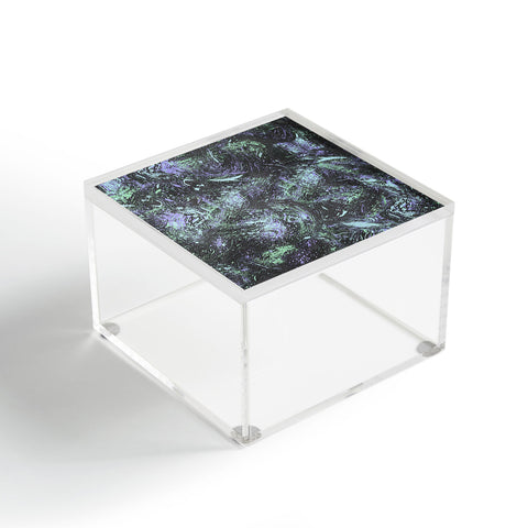 Ninola Design Dripping Splatter Purple Acrylic Box