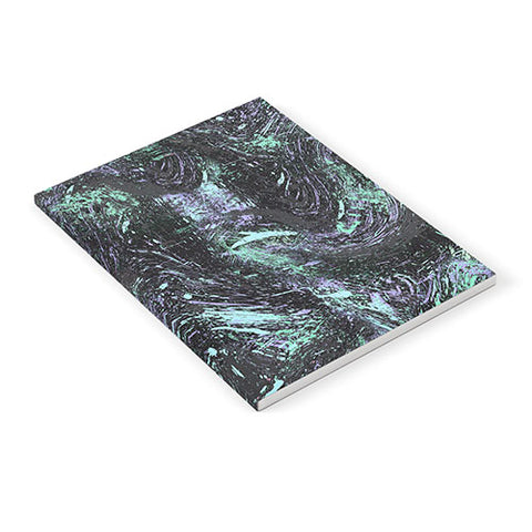Ninola Design Dripping Splatter Purple Notebook
