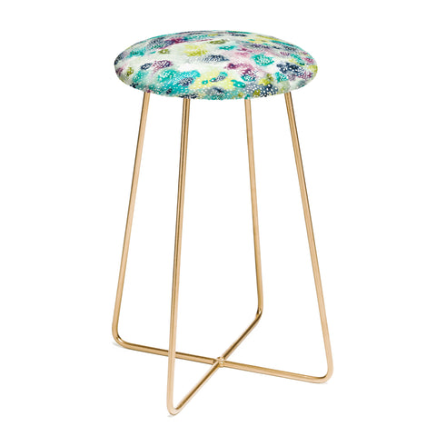 Ninola Design Experimental Green Surface Counter Stool