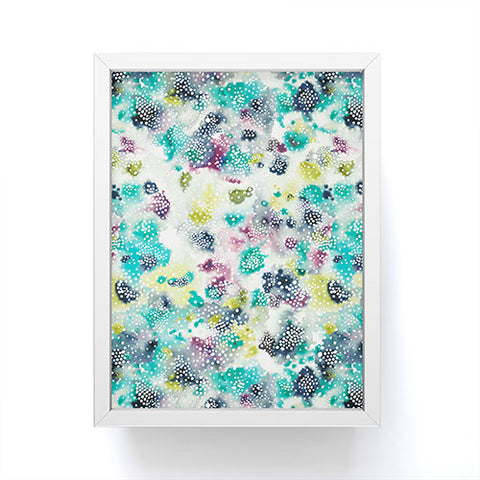 Ninola Design Experimental Green Surface Framed Mini Art Print