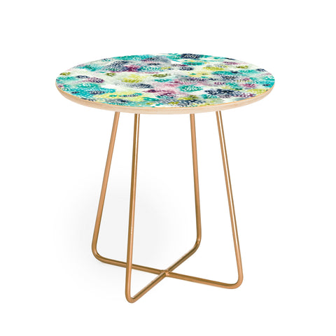 Ninola Design Experimental Green Surface Round Side Table