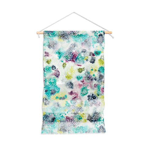 Ninola Design Experimental Green Surface Wall Hanging Portrait