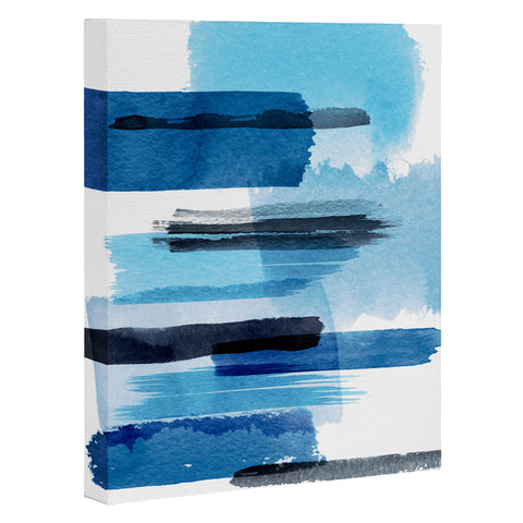 Ninola Design Feelings blue Art Canvas