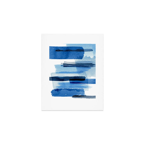 Ninola Design Feelings blue Art Print