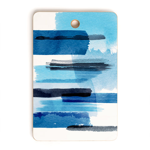 Ninola Design Feelings blue Cutting Board Rectangle