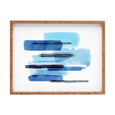 Ninola Design Feelings blue Rectangular Tray