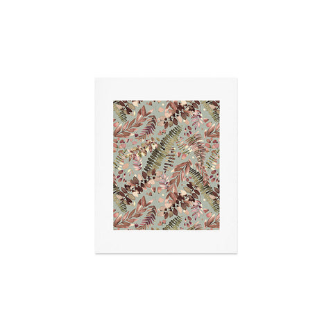 Ninola Design Ferns Foliage Nature Green Art Print