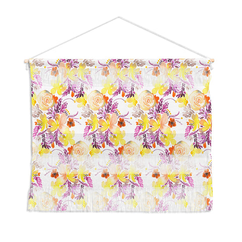 Ninola Design Flowers sweet bloom yellow Wall Hanging Landscape