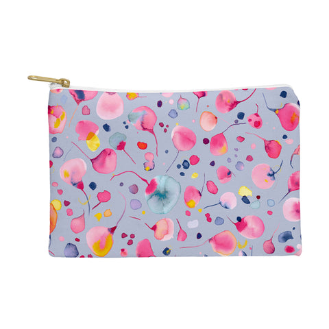 Ninola Design Flying Leaves Watercolor Pouch