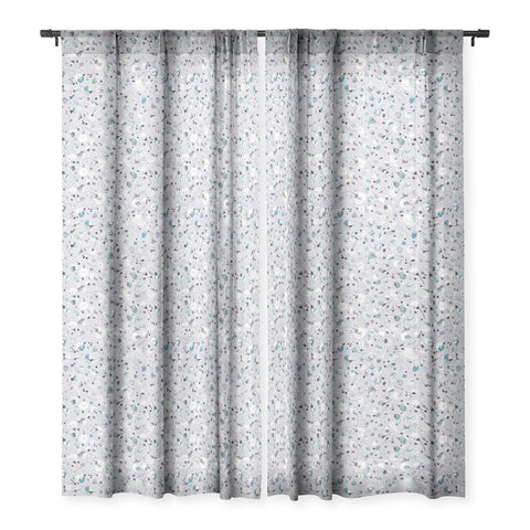 Ninola Design Flying Seeds Cold Winter Sheer Window Curtain