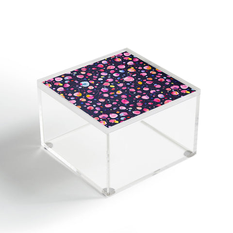Ninola Design Flying seeds navy Acrylic Box