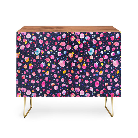 Ninola Design Flying seeds navy Credenza