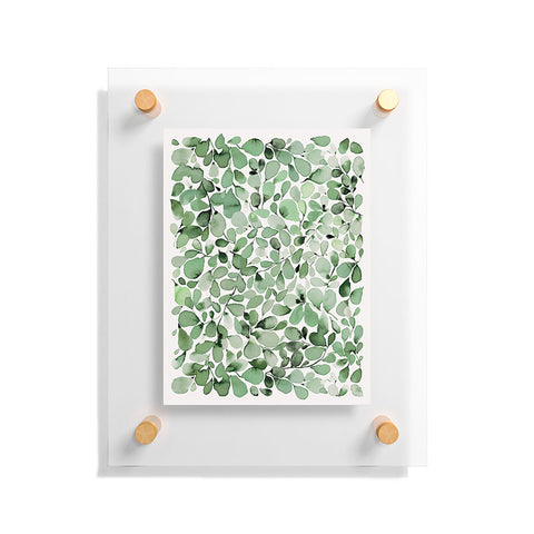 Ninola Design Foliage Green Floating Acrylic Print