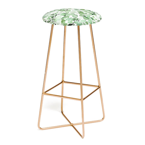 Ninola Design Foliage Green Bar Stool