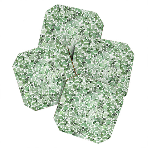 Ninola Design Foliage Green Coaster Set